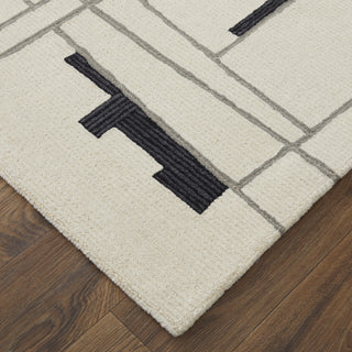 Feizy Maguire 8902F Ivory/Black Area Rug Lifestyle Image