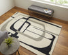 Feizy Maguire 8905F Ivory/Black Area Rug Lifestyle Image