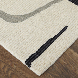 Feizy Maguire 8905F Ivory/Black Area Rug Lifestyle Image