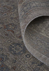 Feizy Marquette 3761F Gray/Blue Area Rug Detail Image