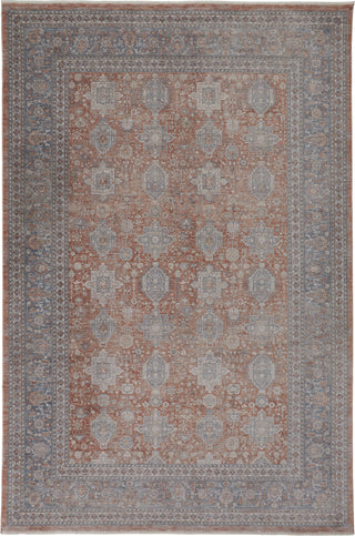 Feizy Marquette 3761F Rust/Blue Area Rug main image