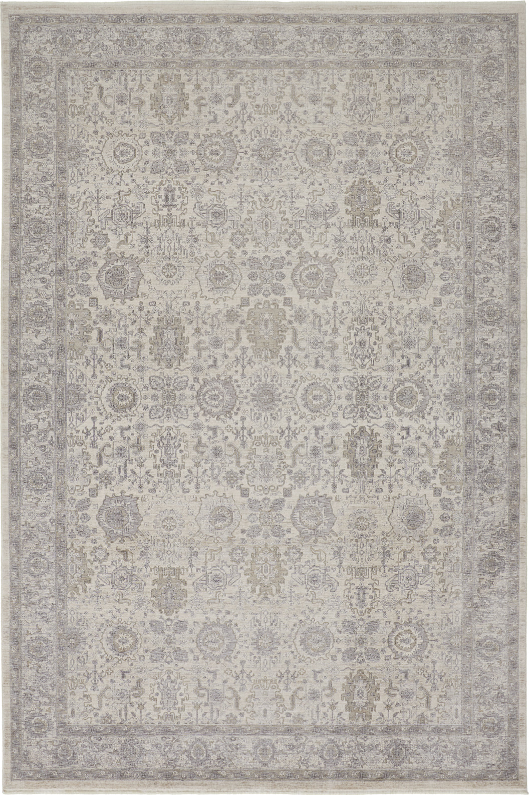 Feizy Marquette 3776F Beige/Gray Area Rug main image