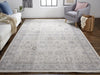 Feizy Marquette 3776F Beige/Gray Area Rug Lifestyle Image Feature