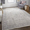 Feizy Marquette 3776F Beige/Gray Area Rug Lifestyle Image