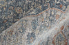 Feizy Marquette 3778F Gray/Rust Area Rug Corner Image