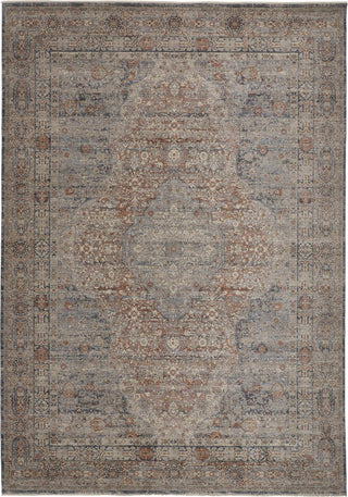 Feizy Marquette 3778F Rust/Blue Area Rug main image