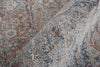 Feizy Marquette 3778F Rust/Blue Area Rug Corner Image