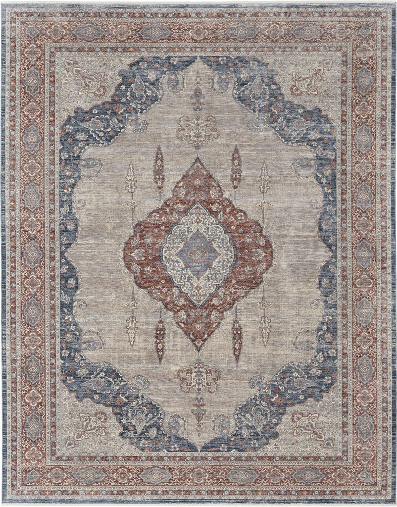 Feizy Marquette 39GRF Gray/Multi Area Rug main image