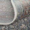 Feizy Marquette 39GTF Blue/Rust Area Rug Detail Image