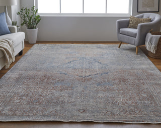 Feizy Marquette 39GVF Blue/Multi Area Rug Lifestyle Image