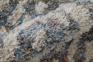 Feizy Mynka 39IAF Gray/Multi Area Rug Corner Image