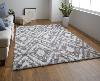 Feizy Mynka 39IAF Gray/Multi Area Rug Lifestyle Image