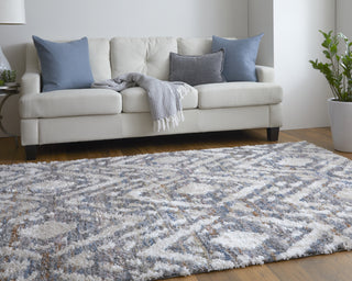 Feizy Mynka 39IAF Gray/Multi Area Rug Lifestyle Image