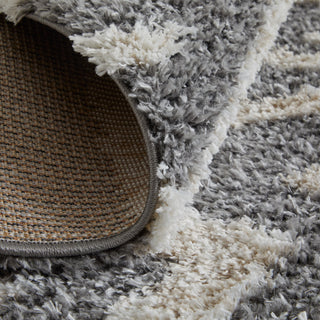 Feizy Mynka 39IBF Gray Area Rug Detail Image