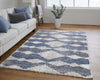 Feizy Mynka 39IFF Blue/Gray Area Rug Lifestyle Image Feature