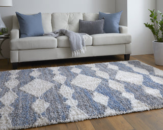 Feizy Mynka 39IFF Blue/Gray Area Rug Lifestyle Image