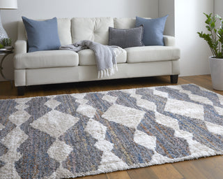 Feizy Mynka 39IFF Gray/Multi Area Rug Lifestyle Image