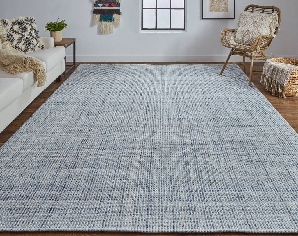 Feizy Naples 0751F Blue Area Rug Lifestyle Image Feature