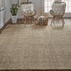 Feizy Naples 0751F Brown Area Rug Lifestyle Image