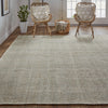 Feizy Naples 0751F Green Area Rug Lifestyle Image