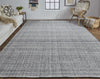 Feizy Naples 0751F Gray Area Rug Lifestyle Image Feature