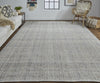 Feizy Naples 0751F Ivory/Gray Area Rug Lifestyle Image Feature