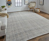 Feizy Naples 0751F Ivory/Gray Area Rug Lifestyle Image