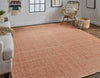 Feizy Naples 0751F Orange Area Rug Lifestyle Image