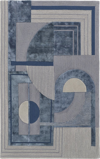 Feizy Nash 8849F Blue/Gray Area Rug main image