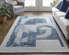 Feizy Nash 8849F Blue/Gray Area Rug Lifestyle Image Feature
