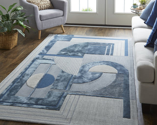 Feizy Nash 8849F Blue/Gray Area Rug Lifestyle Image