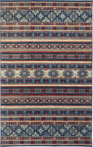 Feizy Nolan 39ATF Blue/Rust Area Rug main image