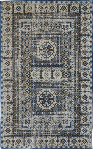 Feizy Nolan 39BYF Gray/Blue Area Rug main image