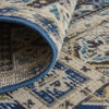 Feizy Nolan 39BYF Gray/Blue Area Rug Detail Image