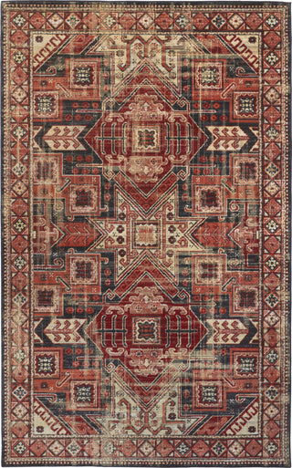 Feizy Nolan 39BZF Red/Orange Area Rug main image