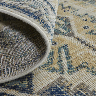 Feizy Nolan 39C8F Ivory Multi Area Rug Detail Image