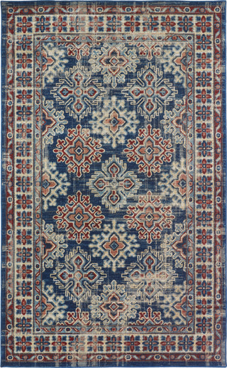 Feizy Nolan 39CAF Blue Multi Area Rug main image