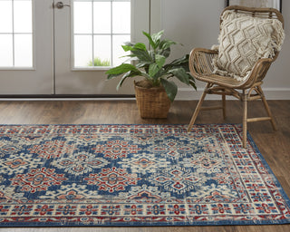 Feizy Nolan 39CAF Blue Multi Area Rug Lifestyle Image