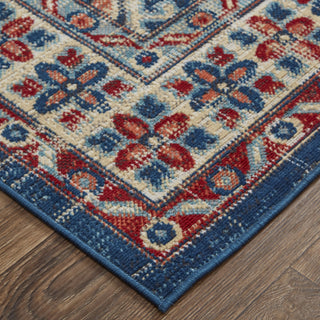 Feizy Nolan 39CAF Blue Multi Area Rug Lifestyle Image