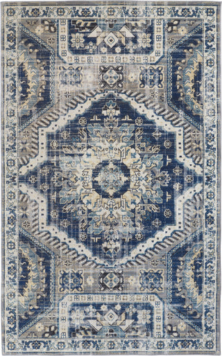 Feizy Nolan 39CDF Gray/Blue Area Rug main image