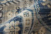 Feizy Nolan 39CDF Gray/Blue Area Rug Corner Image