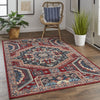Feizy Nolan 39CDF Red Multi Area Rug Lifestyle Image Feature