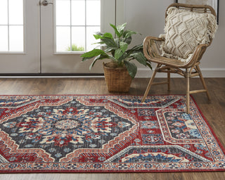 Feizy Nolan 39CDF Red Multi Area Rug Lifestyle Image