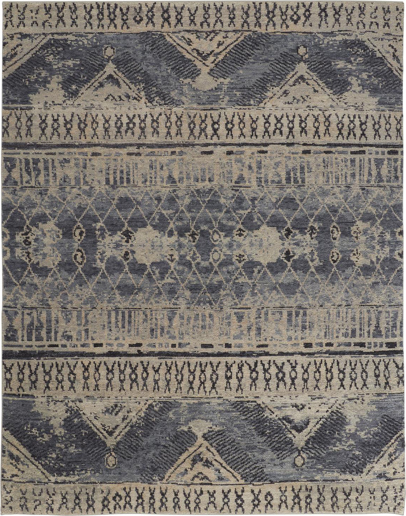 Feizy Palomar 6572F Blue/Tan Area Rug main image