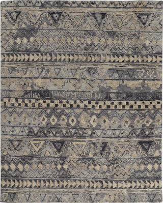 Feizy Palomar 6630F Gray/Blue Area Rug main image