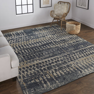 Feizy Palomar 6632F Blue/Beige Area Rug Lifestyle Image