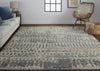 Feizy Palomar 6632F Gray/Beige Area Rug Lifestyle Image Feature