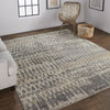 Feizy Palomar 6632F Gray/Beige Area Rug Lifestyle Featured