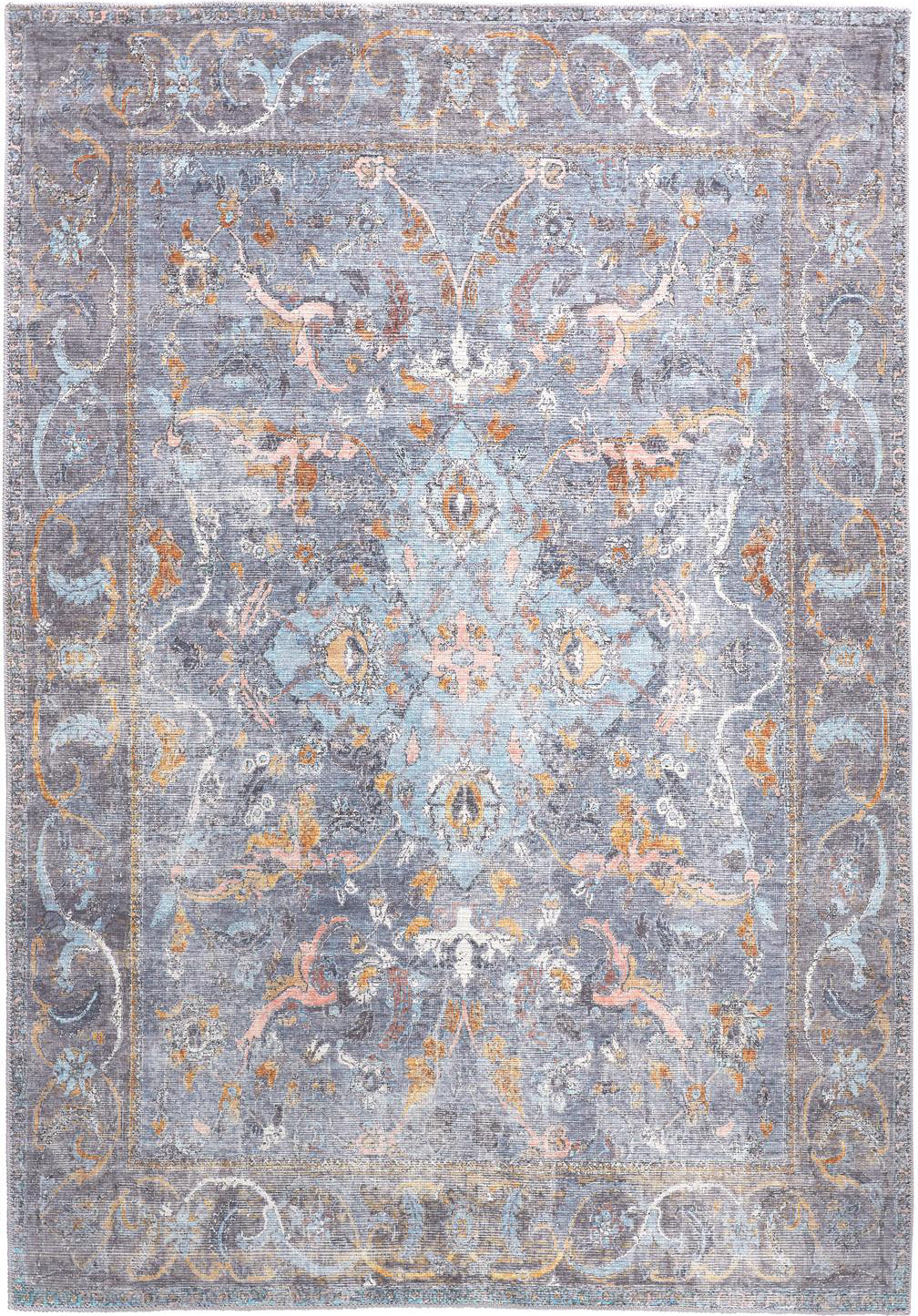 Feizy Percy 39AFF Blue Area Rug main image