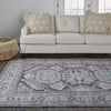 Feizy Percy 39AGF Gray/Blue Area Rug Lifestyle Image